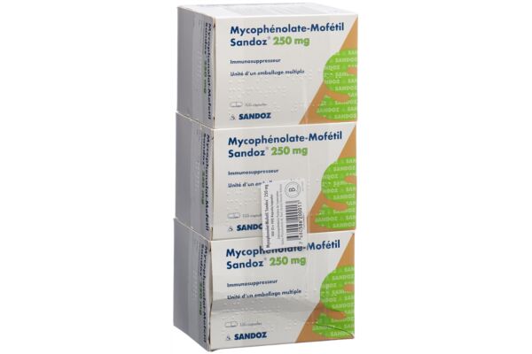 Mycophenolat-Mofetil Sandoz Kaps 250 mg 300 Stk