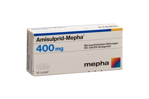 Amisulprid-Mepha Lactab 400 mg 30 Stk