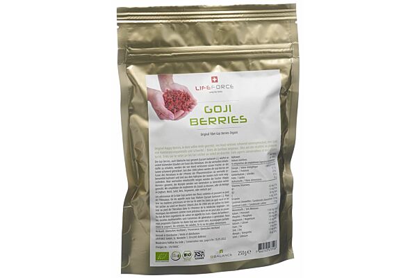 Qibalance Goji Berries getrocknet Bio Btl 250 g