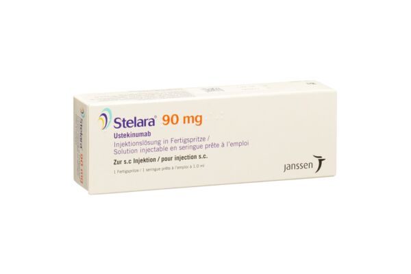 Stelara Inj Lös 90 mg/ml Fertigspritze 1 ml