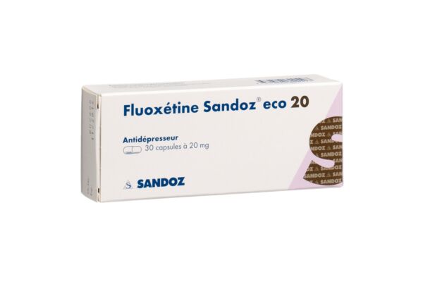 Fluoxetin Sandoz eco Kaps 20 mg 30 Stk