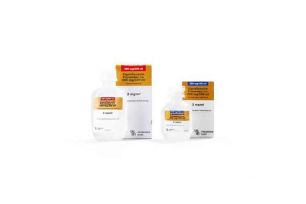 Ciprofloxacin Fresenius i.v. Inf Lös 400 mg/200ml KabiPac 10 Stk