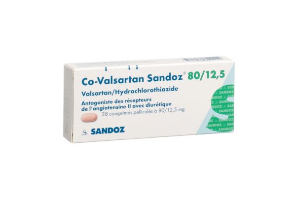 Co-Valsartan Sandoz Filmtabl 80/12.5 28 Stk