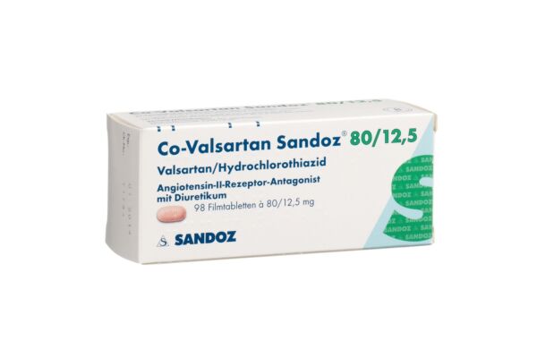 Co-Valsartan Sandoz Filmtabl 80/12.5 98 Stk