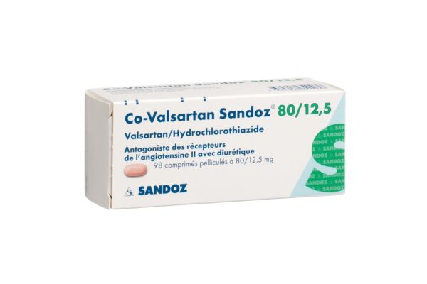 Co-Valsartan Sandoz Filmtabl 80/12.5 98 Stk