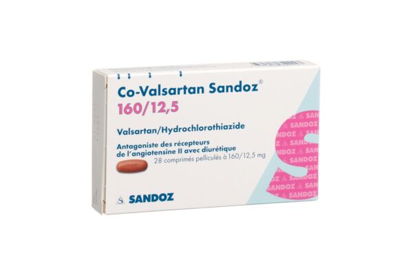 Co-Valsartan Sandoz Filmtabl 160/12.5 28 Stk