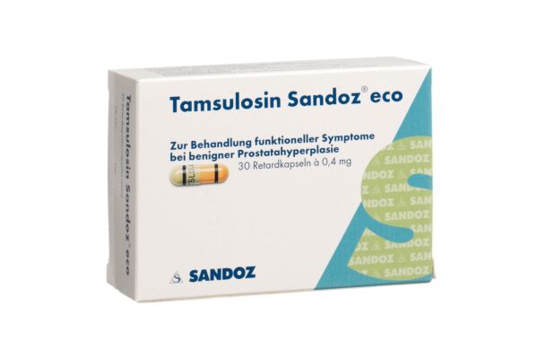 Tamsulosine Sandoz eco caps ret 0.4 mg 30 pce