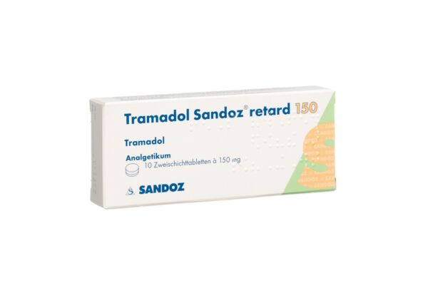 Tramadol Sandoz cpr ret 150 mg 10 pce