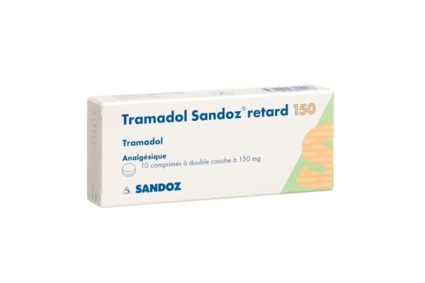 Tramadol Sandoz cpr ret 150 mg 10 pce