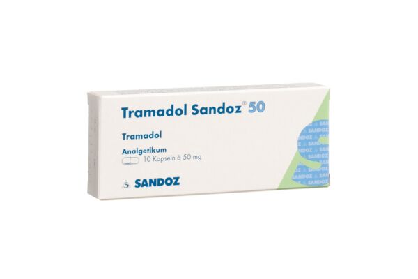 Tramadol Sandoz caps 50 mg 10 pce