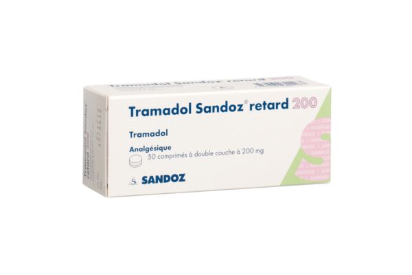 Tramadol Sandoz cpr ret 200 mg 50 pce