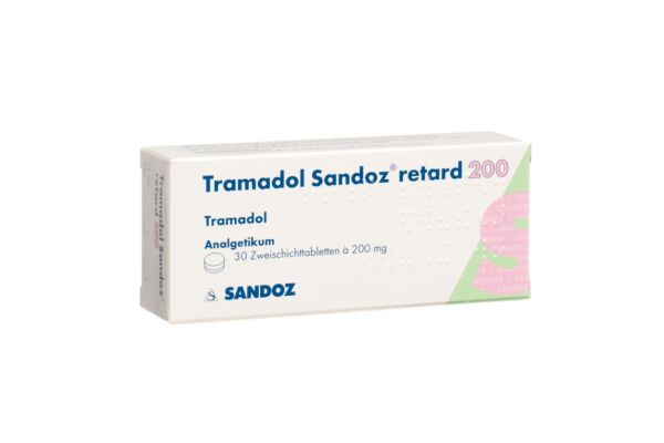 Tramadol Sandoz Ret Tabl 200 mg 30 Stk