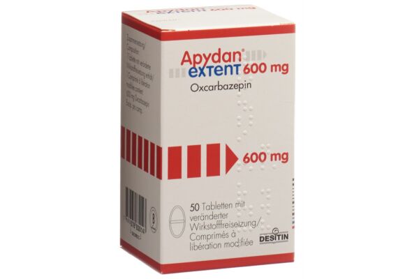 Apydan extent Tabl 600 mg Ds 50 Stk