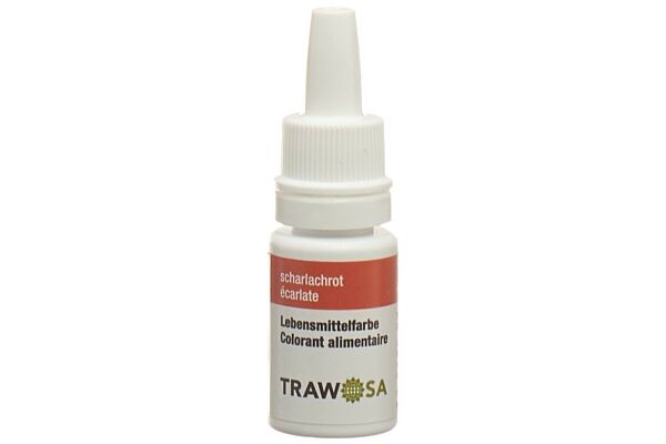 Trawosa Lebensmittelfarbstoff scharlachrot 10 ml