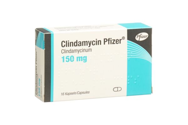 Clindamycin Pfizer Kaps 150 mg 16 Stk