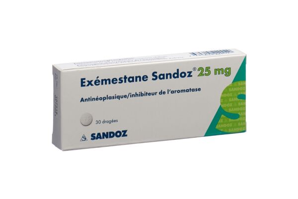 Exemestan Sandoz Filmtabl 25 mg 30 Stk