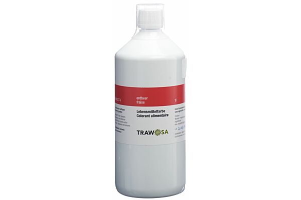 Trawosa colorant alimentaire fraise fl 1000 ml