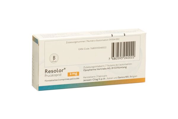 Resolor Filmtabl 2 mg 28 Stk