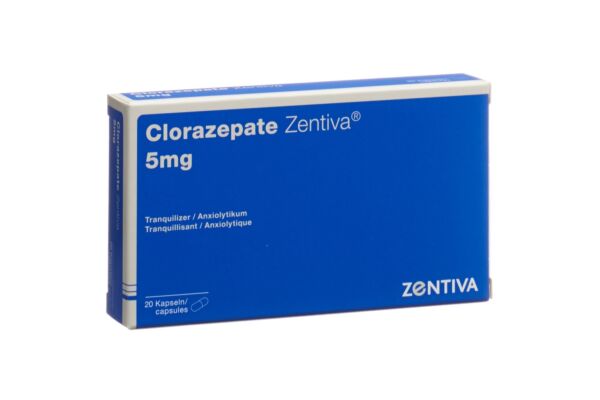 Clorazepate Zentiva Kaps 5 mg 20 Stk