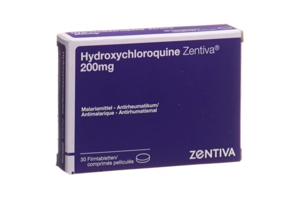 Hydroxychloroquine Zentiva cpr pell 200 mg 30 pce