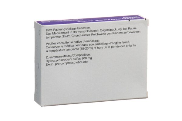 Hydroxychloroquine Zentiva cpr pell 200 mg 30 pce