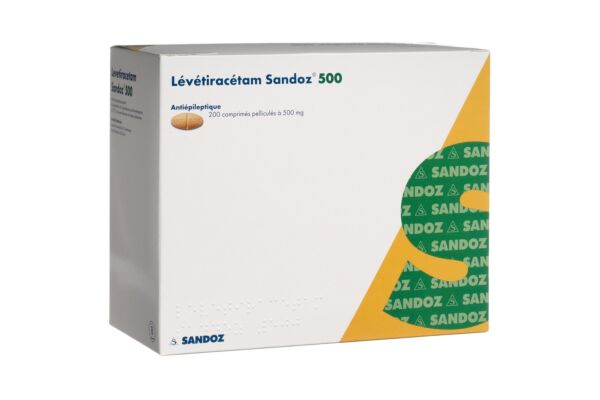 Levetiracetam Sandoz Filmtabl 500 mg 200 Stk