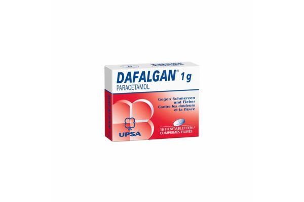 Dafalgan cpr pell 1 g 16 pce