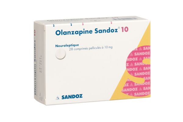 Olanzapin Sandoz Filmtabl 10 mg 28 Stk