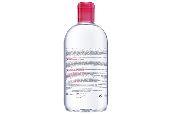 BIODERMA Sensibio H2O solution micellaire fl 500 ml