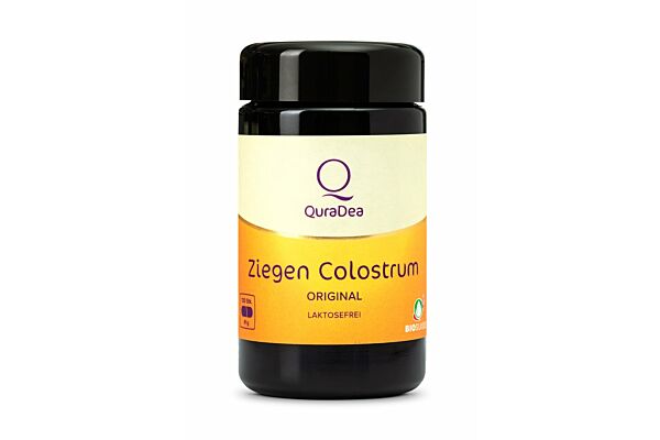 Quradea colostrum de chèvre original caps bio pasteurisé 120 pce