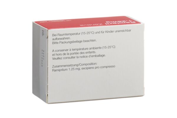 Ramipril Zentiva cpr 1.25 mg 100 pce