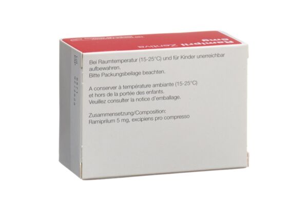 Ramipril Zentiva Tabl 5 mg 100 Stk