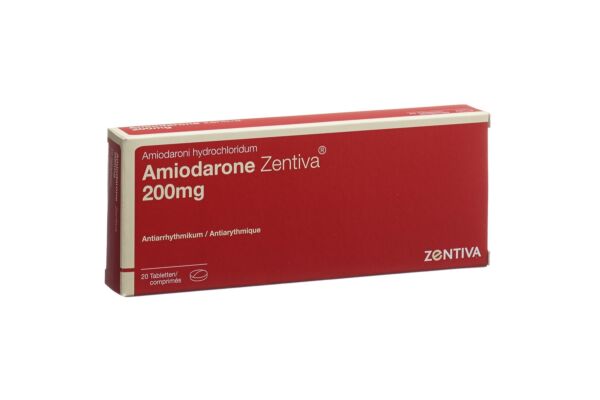 Amiodarone Zentiva Tabl 200 mg 20 Stk