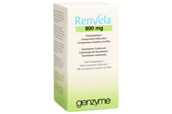 Renvela Filmtabl 800 mg Ds 180 Stk