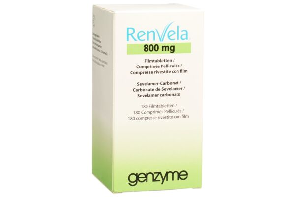 Renvela Filmtabl 800 mg Ds 180 Stk