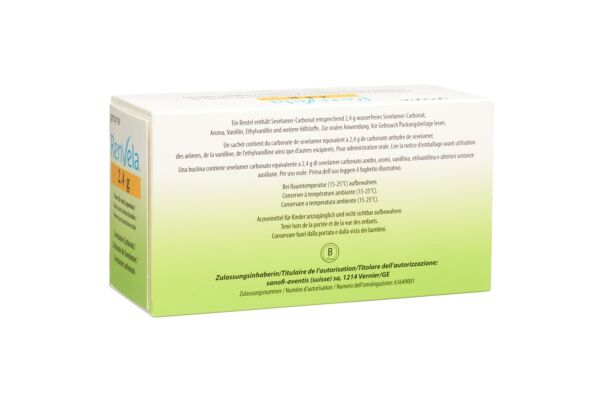 Renvela Plv 2.4 g Btl 60 Stk