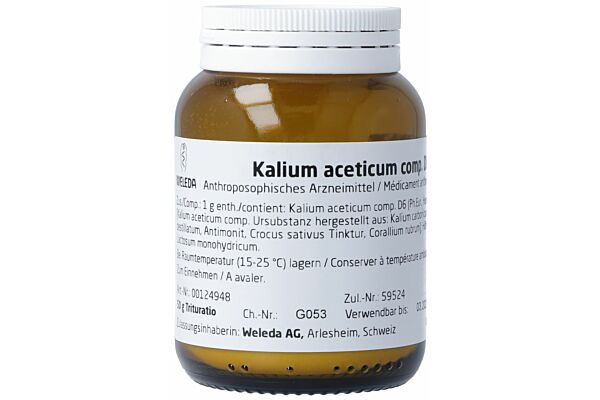 Weleda kalium aceticum comp. trit 6 D 50 g