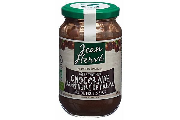 Jean Hervé Chocolade sans huile de palme 350 g