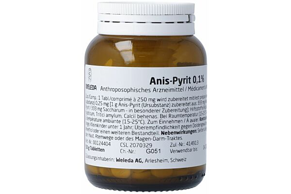 Weleda anis-pyrit 0.1% cpr 50 g