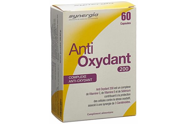 Synergia Antioxydant 200 Kaps 60 Stk