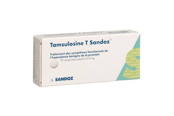 Tamsulosine T Sandoz cpr ret 0.4 mg 10 pce