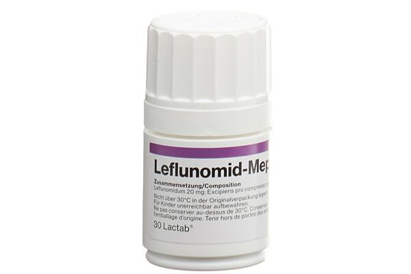 Leflunomid-Mepha Lactab 20 mg bte 100 pce