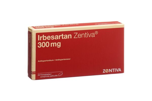 Irbesartan Zentiva Filmtabl 300 mg 28 Stk