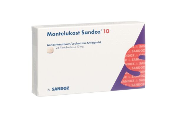 Montelukast Sandoz Filmtabl 10 mg 28 Stk