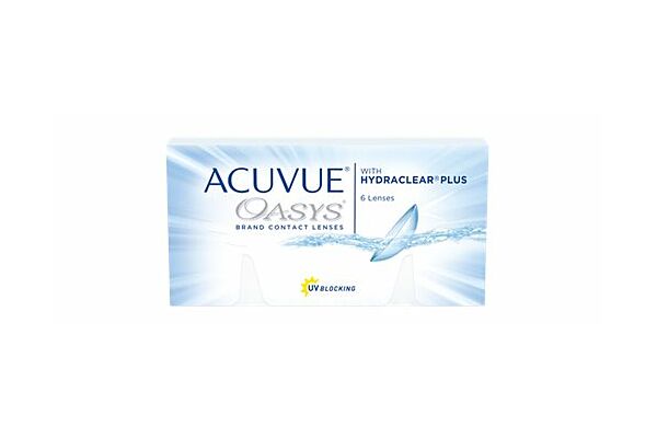 Acuvue oasys hebdo -5.50dpt Krümmung (BC) 8.40 6 pce