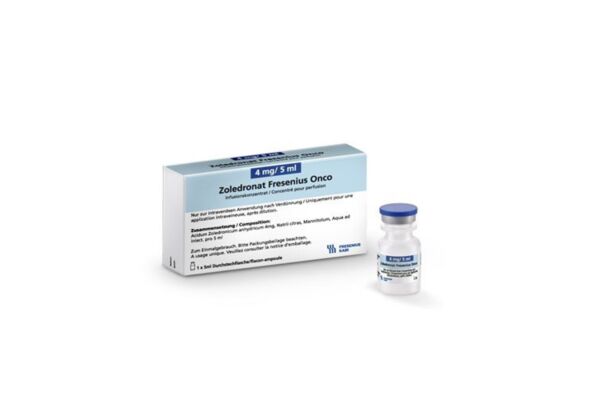 Zoledronat Fresenius Onco Inf Konz 4 mg/5ml Durchstf 5 ml