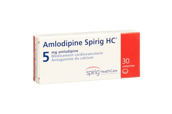 Amlodipine Spirig HC cpr 5 mg 30 pce