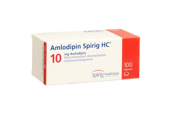 Amlodipin Spirig HC Tabl 10 mg 100 Stk