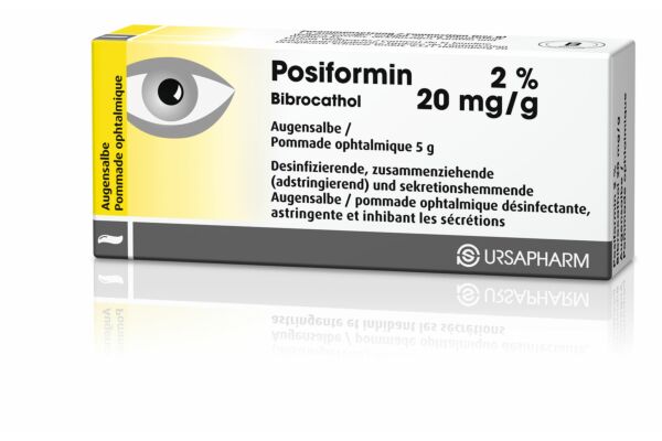 Posiformin Augensalbe 2 % Tb 5 g