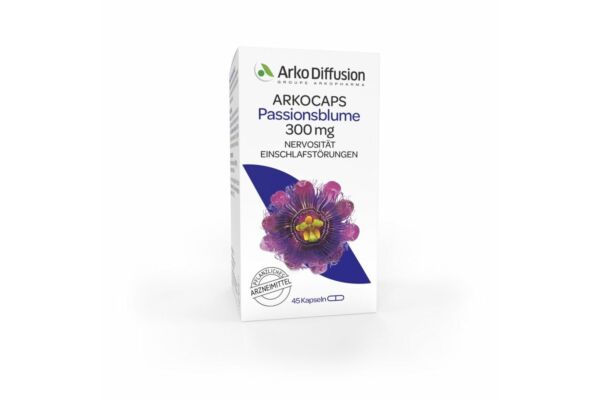 Arkocaps Passionsblume Kaps 300 mg pflanzlich Ds 45 Stk